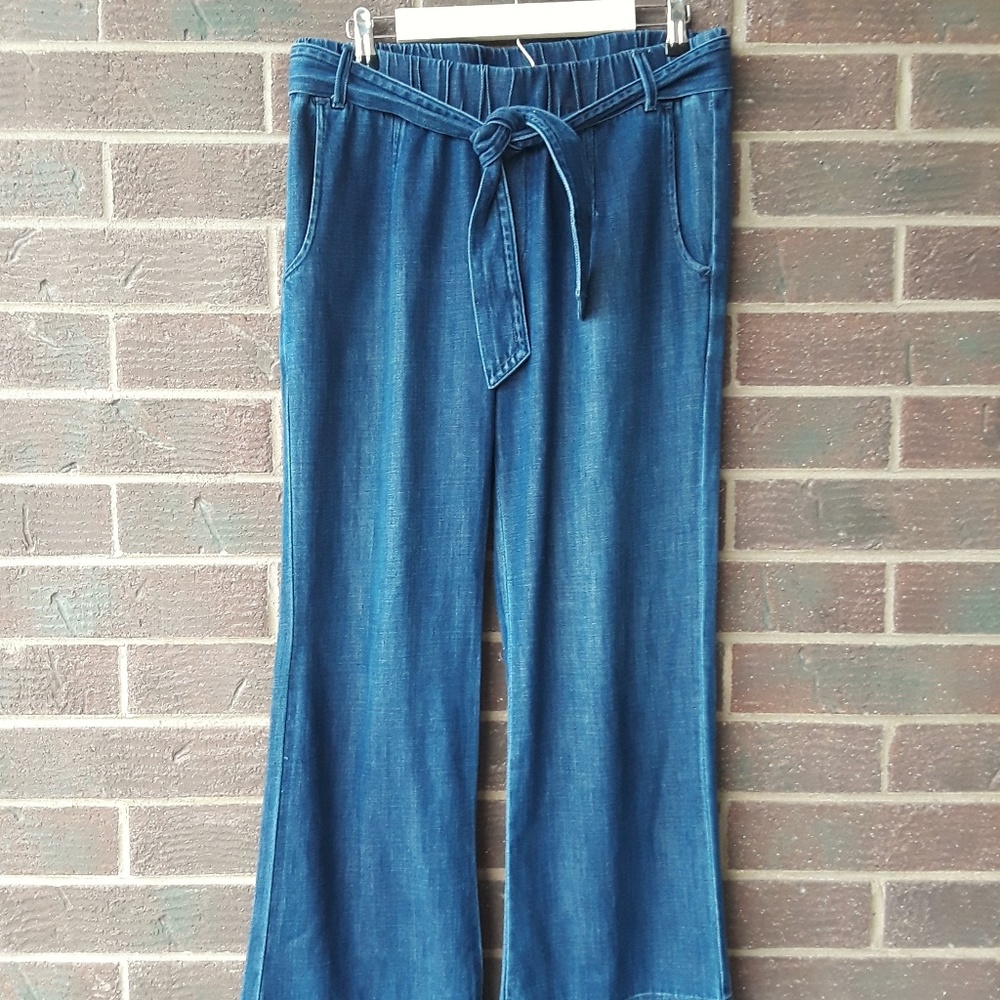 Anthropologie Cloth & Stone Wide Leg Pant